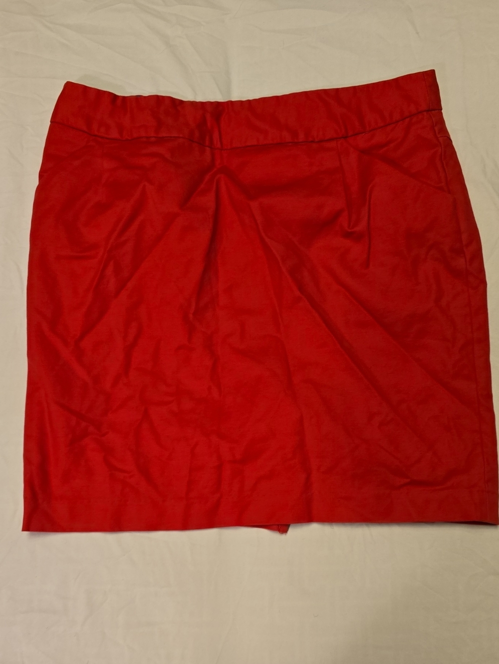 Dalia Collection Vibrant Red Pencil Skirt